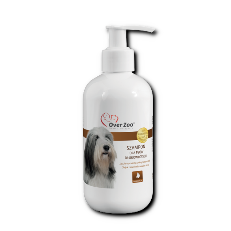 Overzoo Szampon dla psów długowłosych 250ml