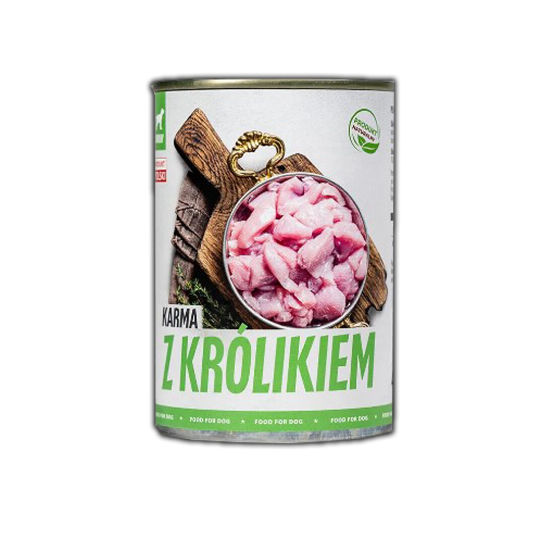 TUF TUF Mokra karma dla psa z królikiem 800g x 12szt. - obrazek 3