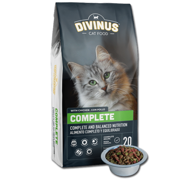 PRÓBKA DIVINUS CAT COMPLETE DLA KOTÓW DOROSŁYCH 100g - obrazek 2