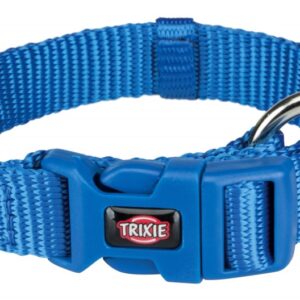 Obroża NYLON, L-XL: 40-65 cm/ 25 mm, królewski błękit