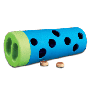 Zabawka dla psaDog Activity Snack Roll'/ Rolka do przysmaków śr. 6/5×14 cm red-blue