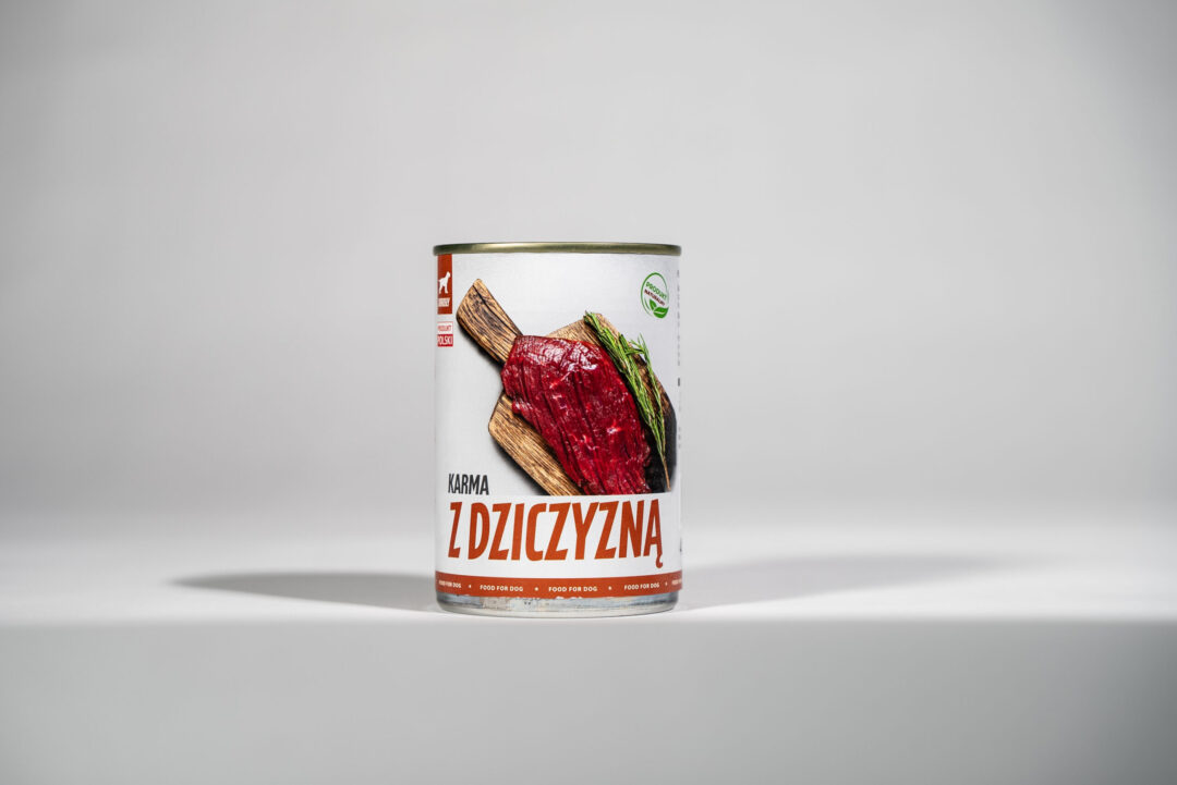 TUF TUF Mokra karma dla psa z dziczyzną 400g - obrazek 2