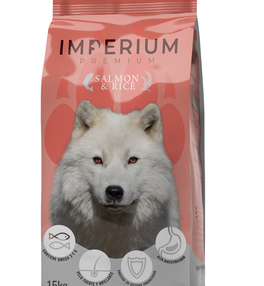 IMPERIUM z łososiem dla psów dorosłych 15 KG