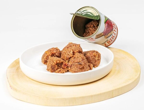 TUF TUF Mokra karma dla psa z dziczyzną 800g x 12szt. - obrazek 4