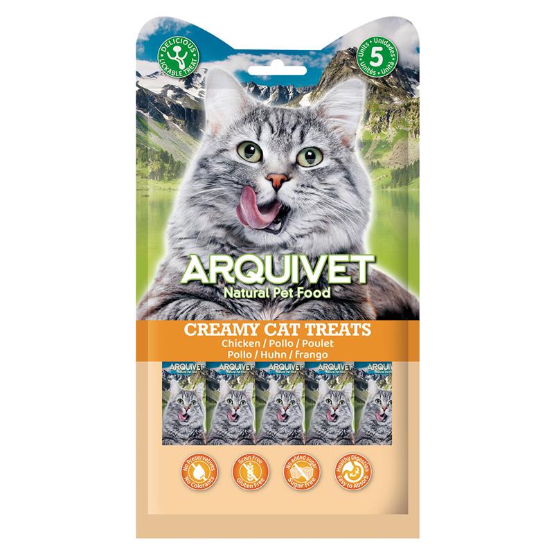 [Zestaw] ARQUIVET Kremowa przekąska z kurczaka 12 x 5X14 g - obrazek 2