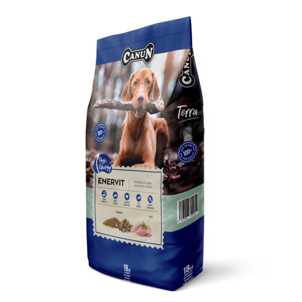 PRÓBKA Canun TERRA Enervit dla psów dorosłych 100 g - obrazek 2