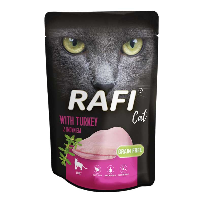 Rafi Cat saszetka indyk 10 x 100 g - obrazek 2