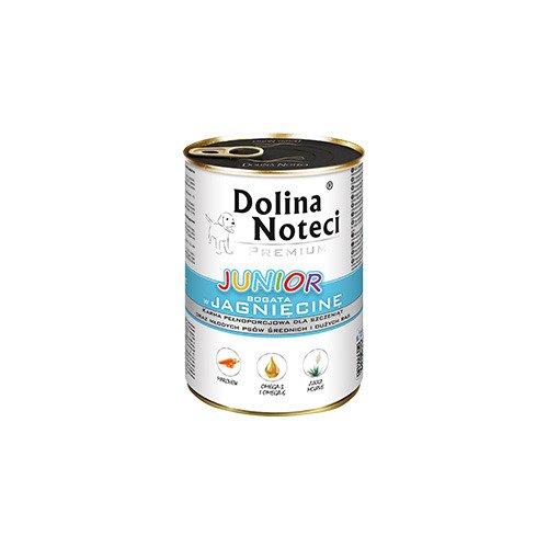 Dolina Noteci Junior bogata w jagnięcinę 400 g x 24 szt - obrazek 3