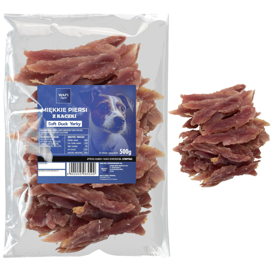 WAFI MIĘKKIE PIERSI Z KACZKI 500G - obrazek 2