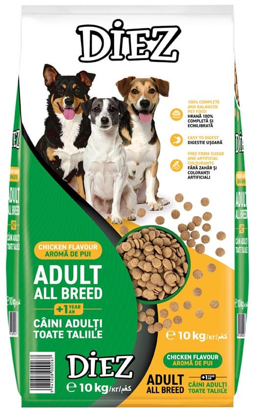 Diez Karma dla psa o smaku kurczaka 10 kg